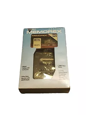 Memorex Cdx-305 Cassette Tape Player In Box AM FM Digital Nice Read  • $125