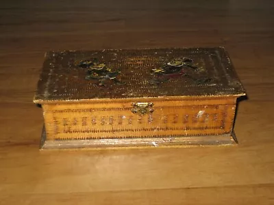 1930's Mickey & Minnie Mouse Hankie/Trinket Box-Rare Early Mickey Mouse • $79.95