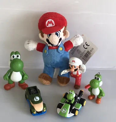 Super Mario & Yoshi Collectable Bundle Cars Toys Nintendo Gaming Fun • £5.99