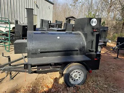 $11999 • Buy DO Not Buy A Food Truck Mini T Rex Rotisserie BBQ Smoker Cooker Trailer Mobile