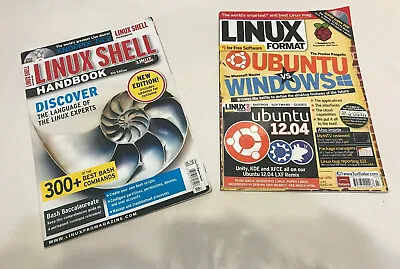 Linux Shell Handbook Special Edition 22 Linux Format Magazine 2012 Cd's Lot Of 2 • £20.05