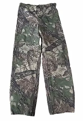 10X Goretex Camo Pants RealTree Size Medium TALL 32-34 Hunting Rainwear Men’s • $34.99