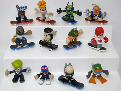 Vintage Tech Deck Dudes Lot Of 12 Figures + 9 Boards • $42.78