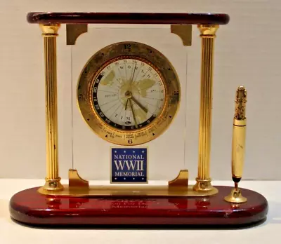 Vintage National  WWII Western Clock And Pencil Set • $32.88