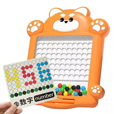 Kids Magnetic Drawing Board Magnetic Writing And Doodling Board Multifunctional • $18.39