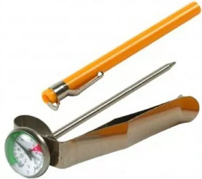 £7.95 • Buy Milk Frothing Thermometer ETI Coffee 25mm Dial Barista Latte Thermometer