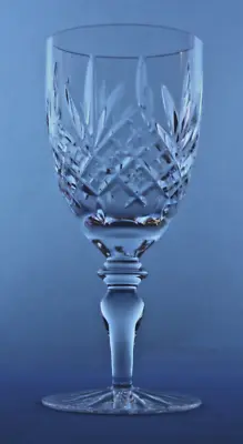 EDINBURGH CRYSTAL - BALMORAL DESIGN - LARGEST WINE GOBLET GLASS  16.5cm / 6 1/2  • £24