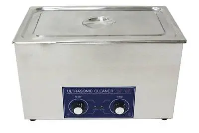 30L Ultrasonic Cleaner Free Basket 50*30*20cm 40Khz 600W 110V R • $393.66