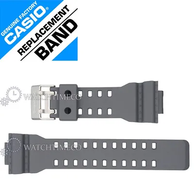 Genuine Casio Watch Band - G-Shock GA-110 GA-110TS-8A2 - Grey Resin Rubber Strap • $31.44