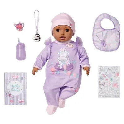 Baby Annabell Active Leah 43cm Doll Role Play Set Toy W/ Accessories • $99.73