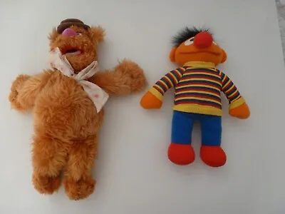 £15.50 • Buy 12  Muppets  Nanco Fozzie Bear  & Ernieplush Soft Toy -    Jim Henson  Vintage
