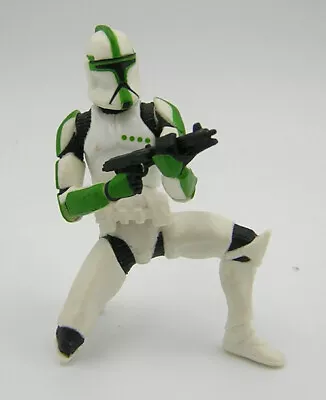 Star Wars Loose Clone Trooper Green AOTC Kneeling ( Clone Trooper Army ) • $19.95