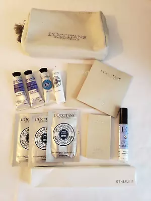L'Occitane En Provence Travel Toiletry Kit Zip Pouch Airlines Amenity • $17.99