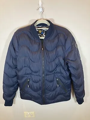 $110 • Buy Designer Kenzo Mens Reversible Jacket NWOT Medium. Navy Puffer Light Weight.