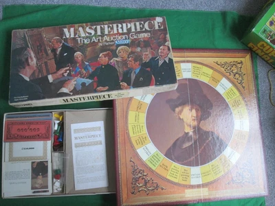 £17.99 • Buy Masterpiece - 1970 Parker Art Auction Board Game - Complete