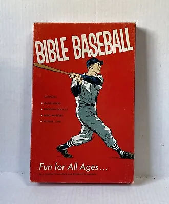 1965 Bible Baseball  Game Trivia Board Game The Standard Publishing Co. • $16.88