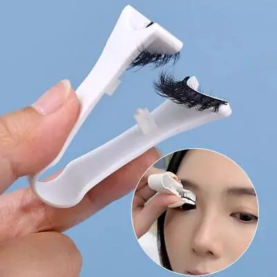 Magnetic False Eyelash Set Double Magnet Natural False Eyelashes Grafting Tool/ • £1.34