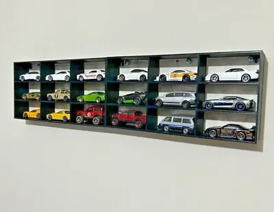 Modular Hot Wheels 1:64 9 Car Matchbox Wall Display Shelf Toy Storage CUSTOMIZE • £14.95