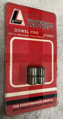 $56 • Buy NEW Lakewood 15950 Bellhousing Dowel Pins .500  Diameter .007  Offset Ford Mopar