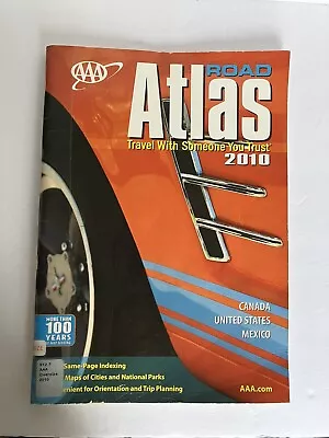 United States Road Atlas AAA US Road Maps 2010 AAA Publishing Canada Mexico  Map • $9