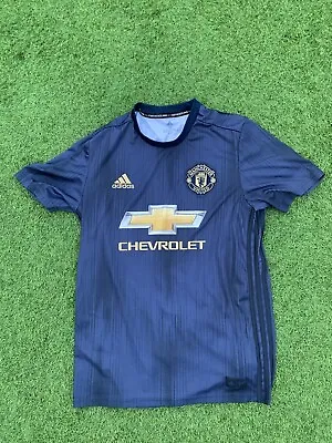 Manchester United F.C Third Kit 2018 2019 Medium Mens Premiership Adidas Parley • $37.34