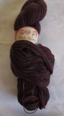 Misti Alpaca Hand Paint Lace 100% Baby Alpaca 100g Color 09 Lace 2 Ply Peru • $34.99