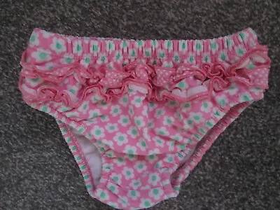 Baby Girls Pink Swim Nappy Pants - Size X Large - From Mothercare • £2