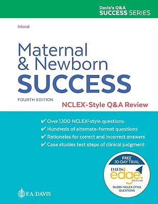 Maternal And Newborn Success: NCLEX®-Style Q&A Review • $88.80