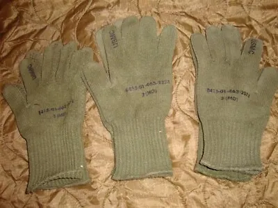 US Marine Military Surplus USMC Manzella Liner Gloves MEDIUM USGI Cold Weather • $11.99