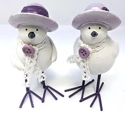 2x Landon Tyler Bird Ornaments - Handcrafted • £8.99