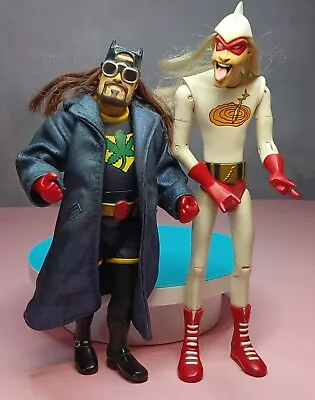 BLUNTMAN & CHRONIC Action Figures ~ VIEW ASKEW ~ Jay & Silent Bob @ 2002 • $22