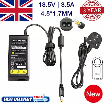 £9.99 • Buy 65W AC ADAPTER POWER SUPPLY CHARGER FOR HP ESSENTIAL  Compaq 620 625 Laptop UK