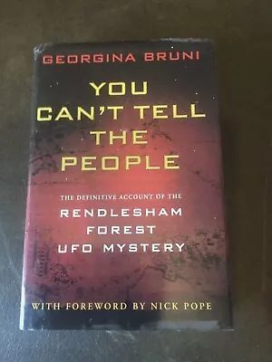 You Can't Tell The People - Georgina Bruni- Hardback • £15.99