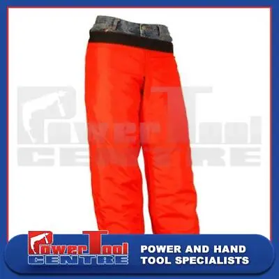 One Size Chainsaw Forestry Hi-Vis Orange Safety Over Pants Trousers Leggings • £89.99