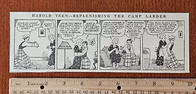 HAROLD TEEN REPLENISHING THE CAMP LARDER From 1936 Philadelphia Newspaper • £12.84