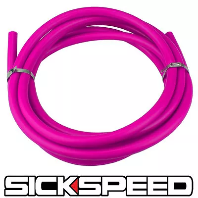 3 Meters Pink Silicone Hose For High Temp Vacuum Engine Bay Dress Up 8mm Air D • $17.75