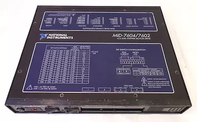 National Instruments 4 Axis Stepper Controller MID-7604 For Parts/ Repair • $335