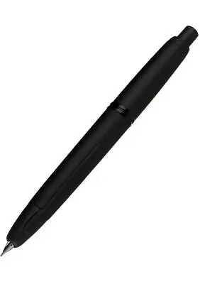 Pilot Vanishing Point Fountain Pen In Matte Black - 18K Gold Medium Point NEW • $168