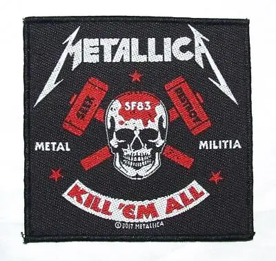 Metallica Metal Militia Sew On Patch Heavy Metal • $6.26