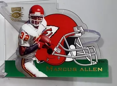 1995 Absolute Die Cut Helmets #8 Marcus Allen Kansas City Chiefs • $2