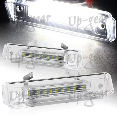 For Mercedes-Benz W124 S124 R129 White 18-SMD LED License Plate Lights 2PCS • $16.60