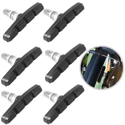 4/8/PCS Bicycle Bike V Brake Pads Block Shoes 2 Pairs Braking Pads AU • $10.34