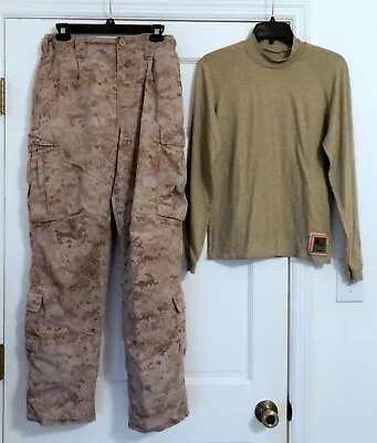 USMC FROG Desert Marpat Camouflage Trousers (Small/Regular) • $20