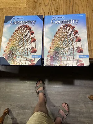 $35 • Buy Discovering Geometry Michael Serra Fifth Edition Math Textbook By Kendall Hunt