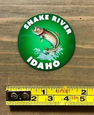 $2.99 • Buy Mini Snake River Sticker Idaho Fly Fishing Decal Trout Abel Ross Reels Hatch