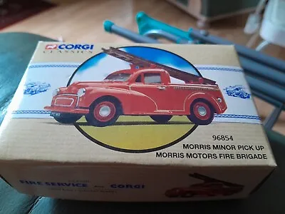 £2.99 • Buy Corgi Classics 1:43 Morris Minor Pick-up - Morris Fire Brigade   96854 (15)