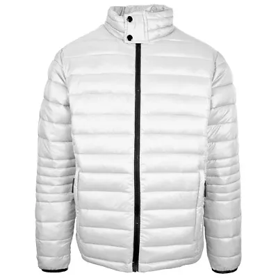 Plein Sport Plain Padded White Jacket • $189