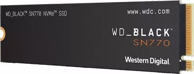 Western Digital WD_BLACK SN770 2TB M.2 NVMe Internal SSD (WDS200T3X0E) • £100