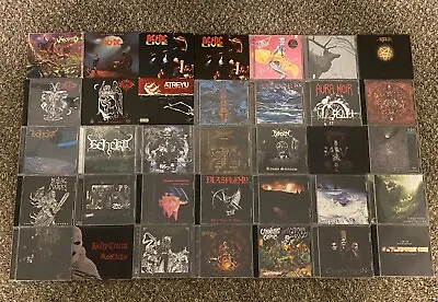 150 Metal Cd Lot-make Your Own Cd Bundle! Death Slayer Darkthrone Iron Maiden • $50