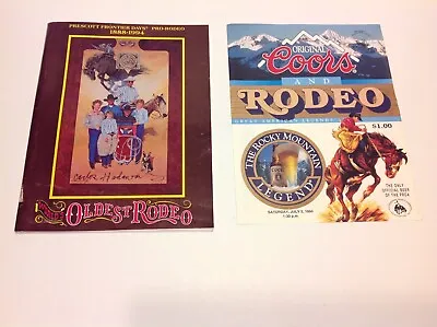 Prescott Frontier Days VTG 1994 Pro-Rodeo Program Western Cowboy Memorabilia • £17.34